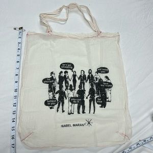 Isabel Marant Cotton Tote Bag – Large – Authentic Designer Tote